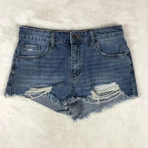 BP. URBAN OUTFITTERS Cut-off Distressed Denim Shorts Size 26